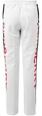 버버리 로고 프린트 투톤 캐주얼 팬츠 블랙 앤 화이트拼色 45590271 Lookbook 버버리 로고 프린트 투톤 캐주얼 팬츠 블랙 앤 화이트拼色 45590271