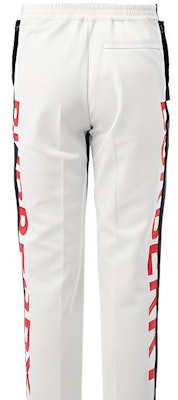 버버리 로고 프린트 투톤 캐주얼 팬츠 블랙 앤 화이트拼色 45590271 Sizing 버버리 로고 프린트 투톤 캐주얼 팬츠 블랙 앤 화이트拼色 45590271