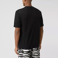 Kaos Burberry Logo Print Unisex Katun Hitam 80094941 Shop Kaos Burberry Logo Print Unisex Katun Hitam 80094941