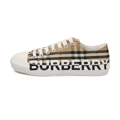 Burberry Logo Print Vintage Check