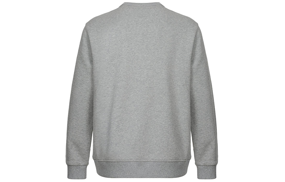 Burberry Logo Printed Crewneck Sweatshirt Unisex Grey 80095051 圖 3