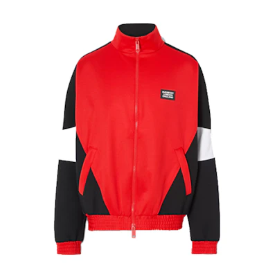 Burberry Logo Rubber Sport Jacket Red 80237801