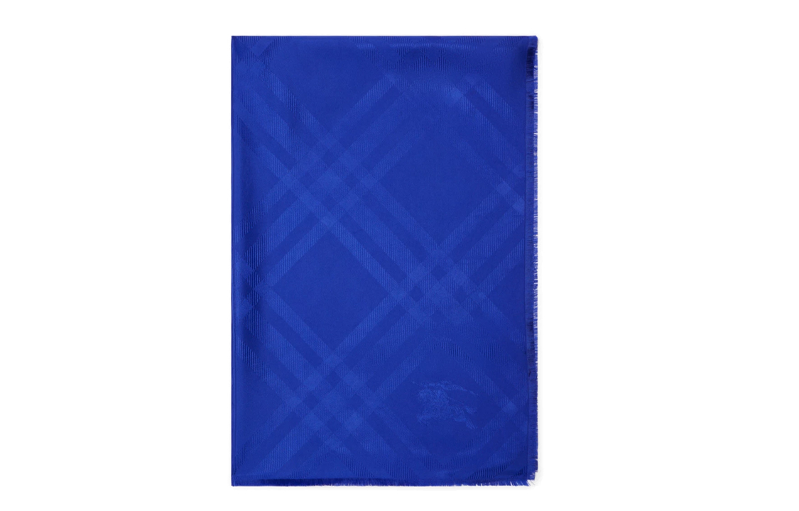 Burberry Logo Scarf Unisex Couple Design - Blue 80858161