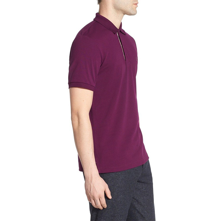 Burberry Logo Short Sleeve Polo Shirt SS21 Purple 39821501 圖 7