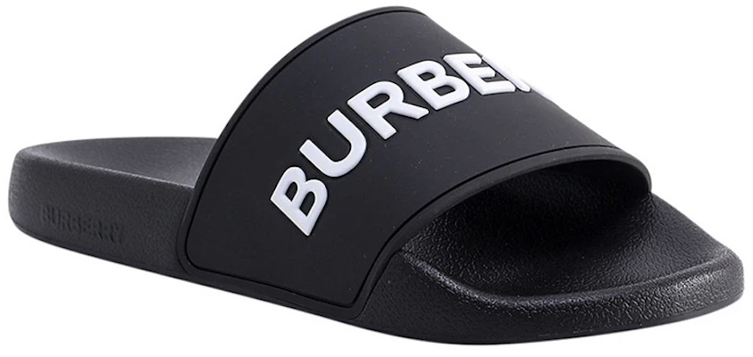 Sandal Burberry Logo Hitam Putih Optik 80535011 Order Sandal Burberry Logo Hitam Putih Optik 80535011