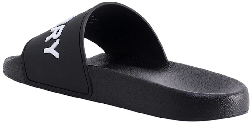 Sandal Burberry Logo Hitam Putih Optik 80535011 Lookbook Sandal Burberry Logo Hitam Putih Optik 80535011