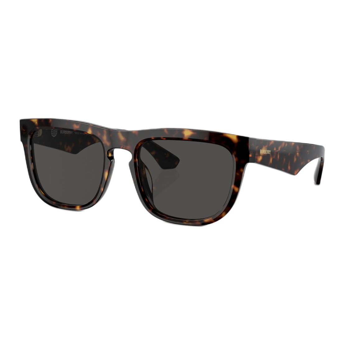 Burberry Logo Square Acetate Sunglasses for Men in Tortoiseshell. BE4431U