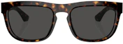 Lookbook Burberry Logo Square Acetate Sunglasses for Men in Tortoiseshell. BE4431U