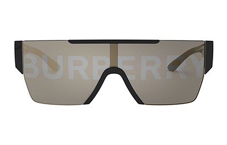 Burberry Logo Square Sunglasses for Men - Dark Grey 0BE-4291-3001/G 圖 3