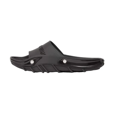 Burberry Logo Tape Decorative Slippers 'Black'