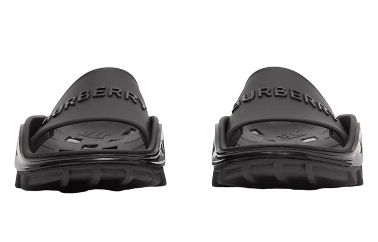 Burberry Logo Tape Decorative Slippers 'Black' 圖 3