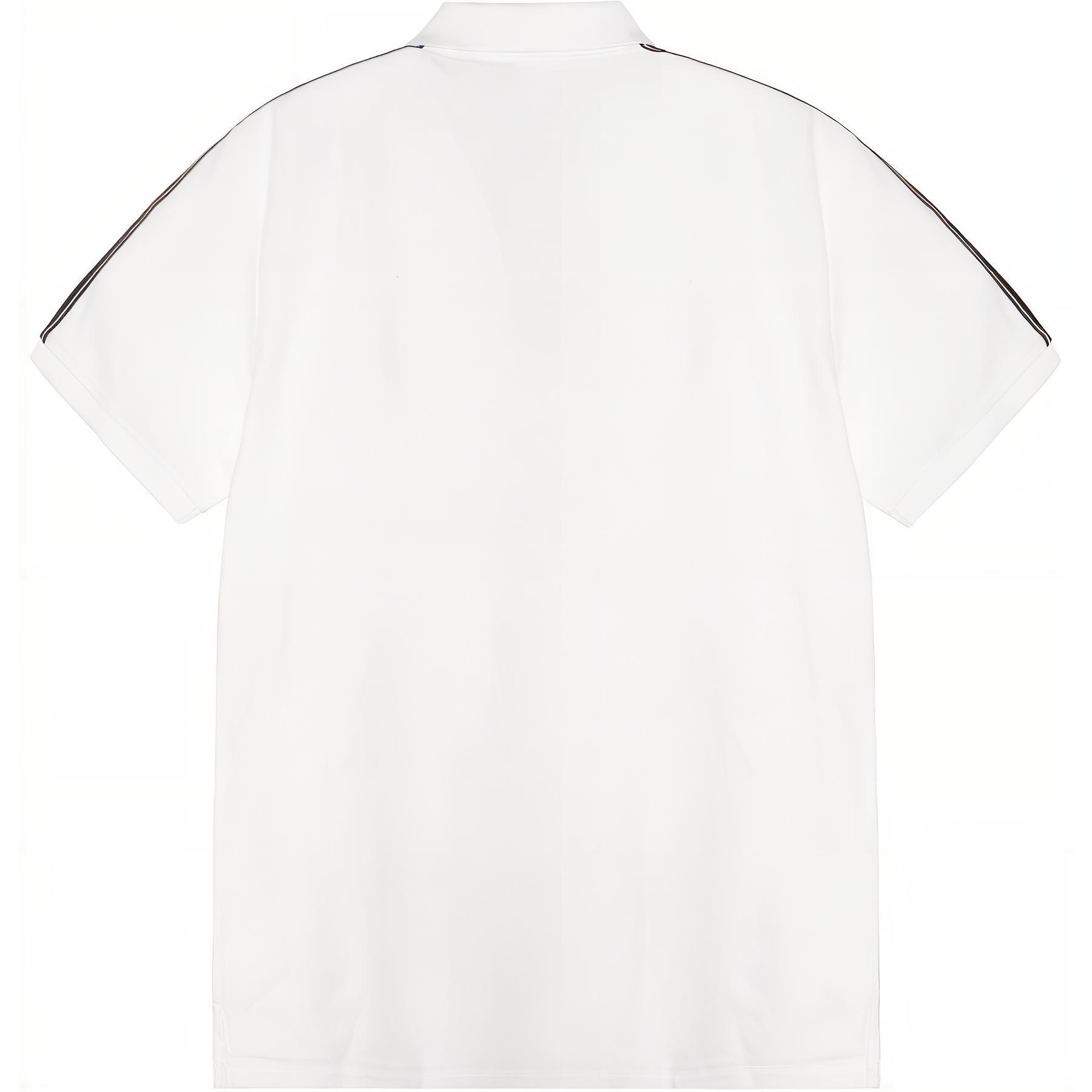 Lookbook Burberry 標誌帶短袖POLO衫 - 白色 80318951