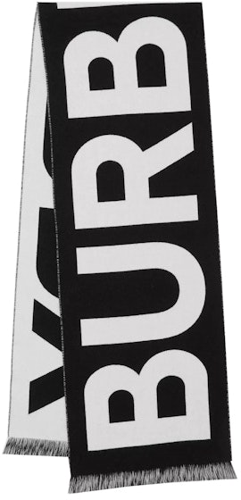 burberry-logo-wool-jacquard-scarf-black