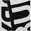 Order Burberry Logo Wool Jacquard Scarf Black