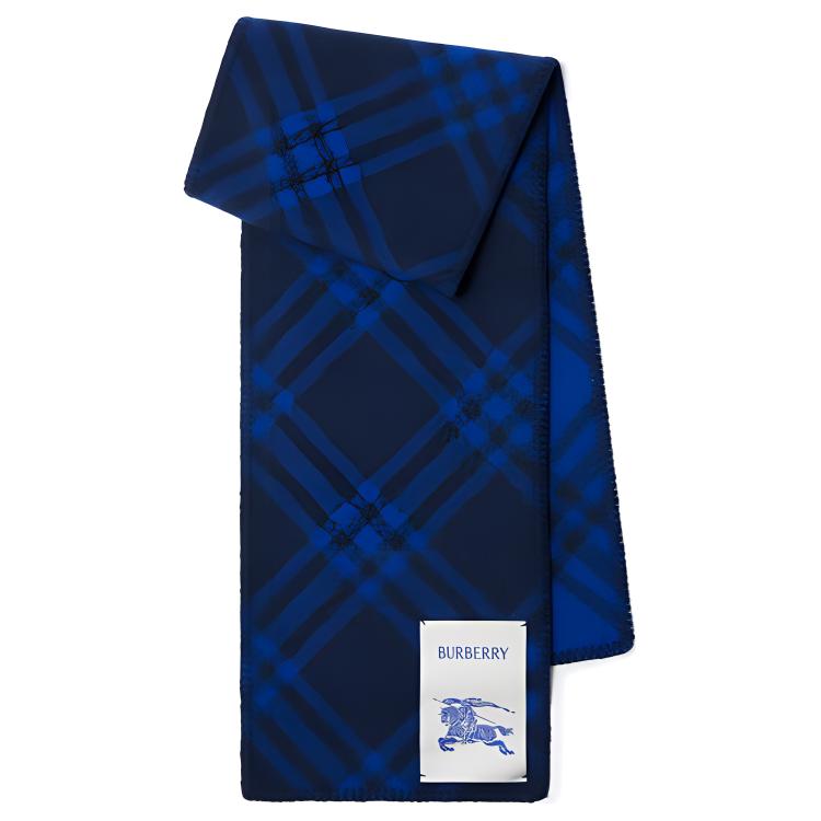 Burberry Logo Wool Knit Scarf Unisex Couple Style - Multiple Colors 80792491