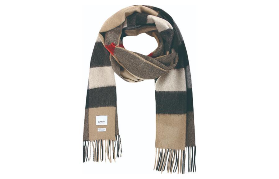 Order Burberry Logo Wool Scarf Unisex Couple Style Multicolor. 80778901