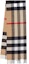 Lookbook Burberry Logo Wool Scarf Unisex Couple Style Multicolor. 80778901