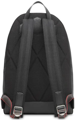 博柏利伦敦格纹皮革双肩包 深炭灰 Order 博柏利伦敦格纹皮革双肩包 深炭灰