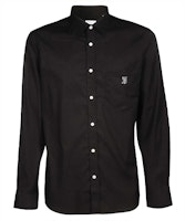 Burberry Long Sleeve Cotton Button-Up Shirt Black 80098371 Burberry Long Sleeve Cotton Button-Up Shirt Black 80098371