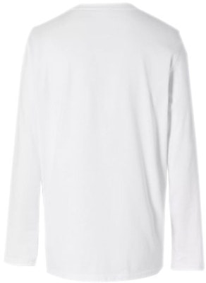 Burberry 長袖標誌T恤 - 白色 80246001 Lookbook Burberry 長袖標誌T恤 - 白色 80246001