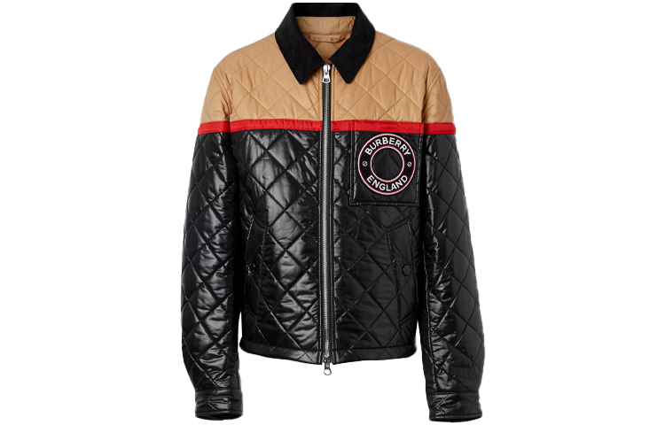 Burberry Loose-Fit Zip Jacket Black 80368191