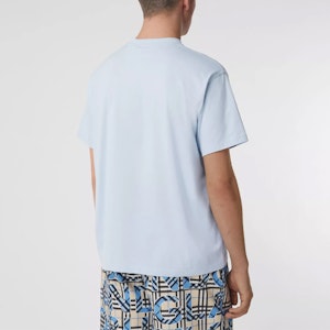 Burberry Baju-T Logo Grafik Lengan Pendek Loose Fit. 80400621 Details for Burberry Baju-T Logo Grafik Lengan Pendek Loose Fit. 80400621