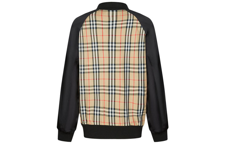 Lookbook 버버리 루즈핏 레터 프린트 집업 자켓 아카이브 베이지 80136341