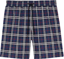 Burberry Low-Rise Loose-Fit Checkered Swim Shorts Navy Blue. 80138831 Burberry Low-Rise Loose-Fit Checkered Swim Shorts Navy Blue. 80138831