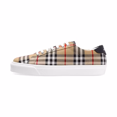 Burberry Low-Top 'Brown Plaid'