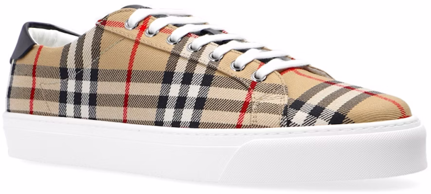 Burberry Sepatu Low-Top 'Coklat Kotak-Kotak' 80381851 Lookbook Burberry Sepatu Low-Top 'Coklat Kotak-Kotak' 80381851