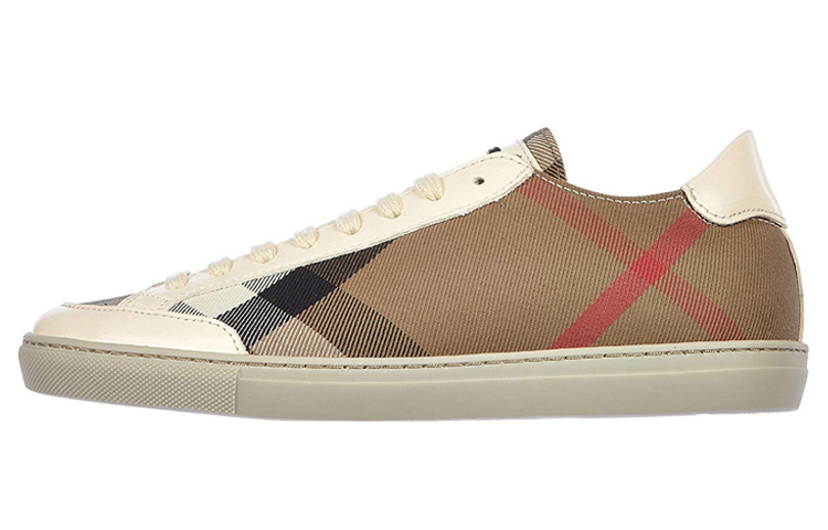 Burberry Low-Top Lace-Up Canvas 'Brown Fashion' 39509961