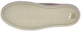 Shop Burberry Kasut Rendah Canvas 'Fesyen Coklat' 39509961