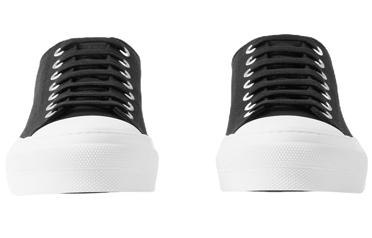 Order 博柏利低帮系带运动鞋“黑白” 80718551