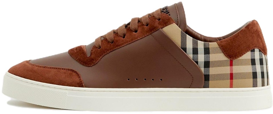 Sneaker Burberry Low-Top Lace-Up 'Coklat Merah' 80749571 Buy Sneaker Burberry Low-Top Lace-Up 'Coklat Merah' 80749571