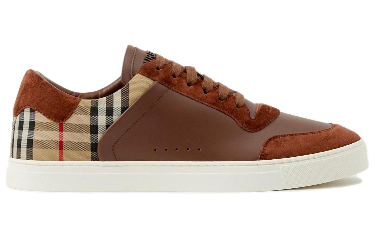 Order 巴宝莉低帮系带运动鞋‘棕红’ 80749571