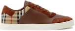 Order Sneaker Burberry Low-Top Lace-Up 'Coklat Merah' 80749571