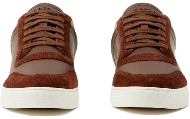 Sneaker Burberry Low-Top Lace-Up 'Coklat Merah' 80749571 Lookbook Sneaker Burberry Low-Top Lace-Up 'Coklat Merah' 80749571