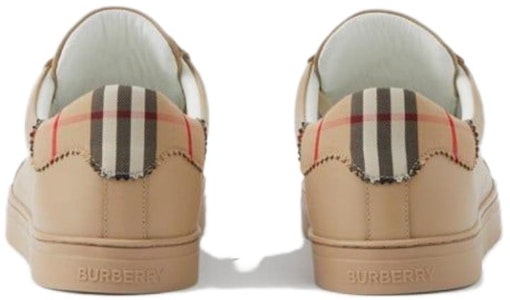 博柏利低帮运动鞋“米色格纹” 80655321 Details for 博柏利低帮运动鞋“米色格纹” 80655321