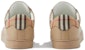 Burberry Low-Top Sneaker 'Beige Check' Kasut Rendah Corak Beige 80655321
