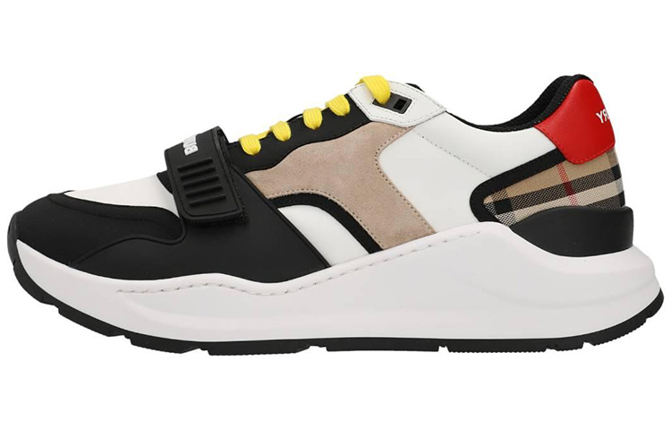 Burberry Low-Top Sneaker 'Black and White' 80569181