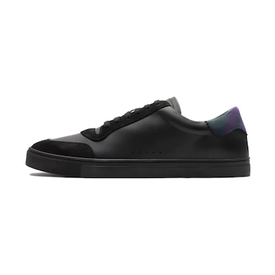 Burberry Low-Top Sneaker 'Black Calfskin'