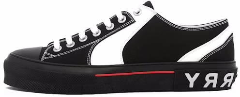 Burberry Low-Top Sneaker 'Black Canvas' 80569291 Burberry Low-Top Sneaker 'Black Canvas' 80569291