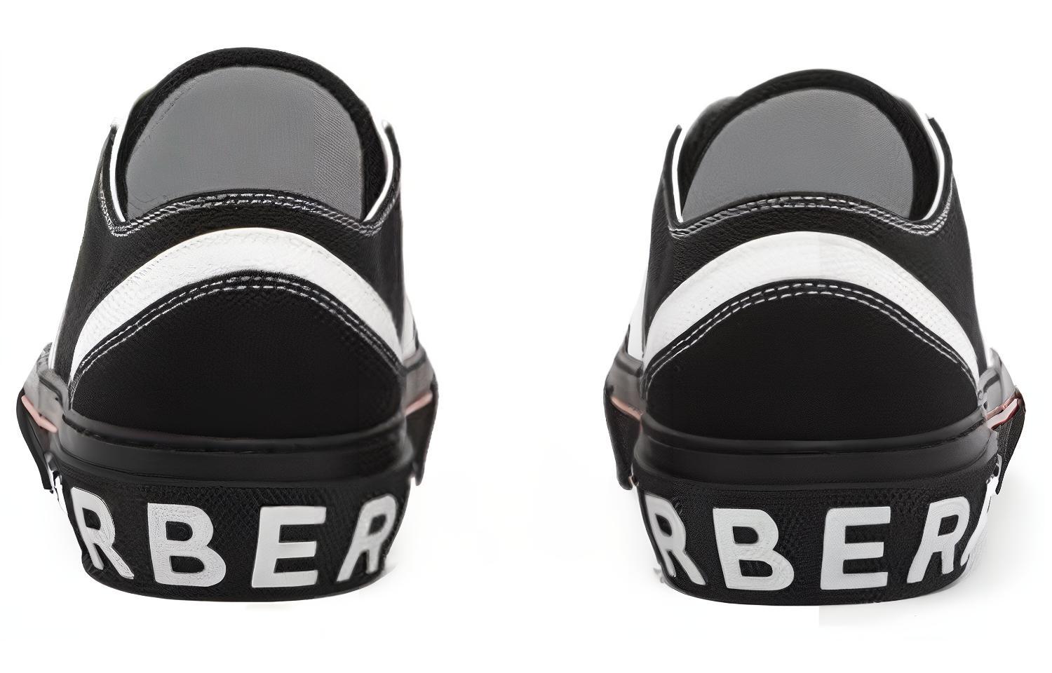 Purchase Sneaker Low-Top Burberry 'Kanvas Hitam' 80569291