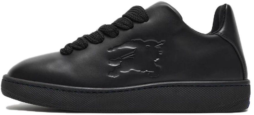 버버리 블랙 가죽 로우탑 스니커즈 80833251 Buy 버버리 블랙 가죽 로우탑 스니커즈 80833251