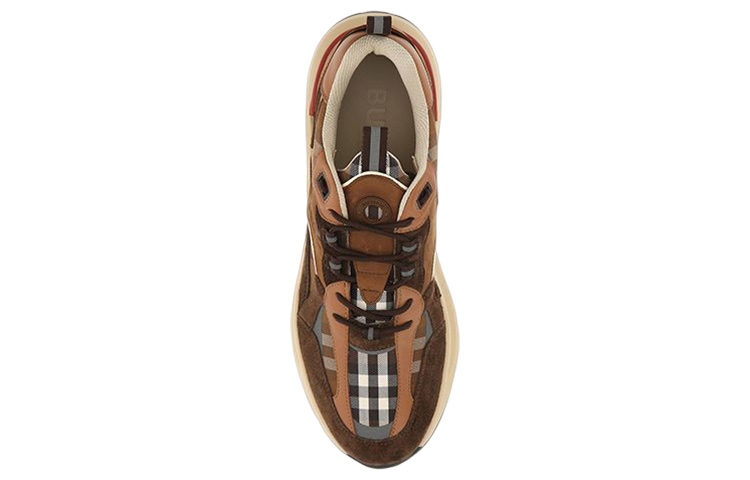 Burberry Low-Top Sneaker 'Brown' 圖 4