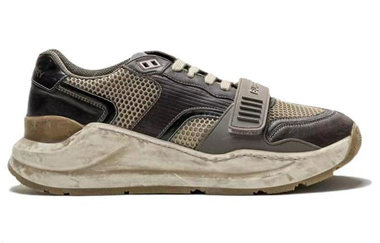 Burberry Low-Top Sneaker 'Deep Brown Leather Mesh' 圖 2