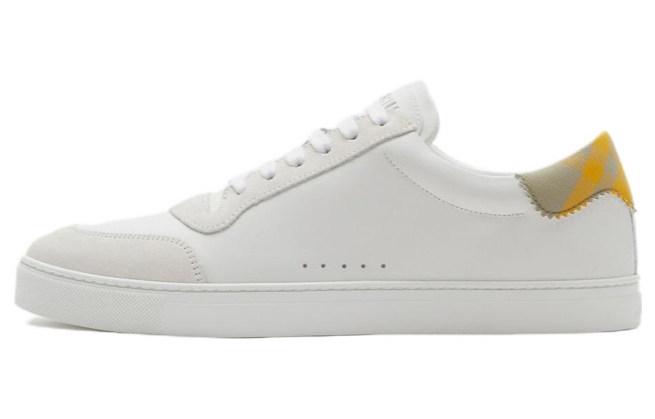 Buy Burberry Sneaker Low-Top 'Optic White' - Sepatu Putih Pria/Ani Terbaru 80773871