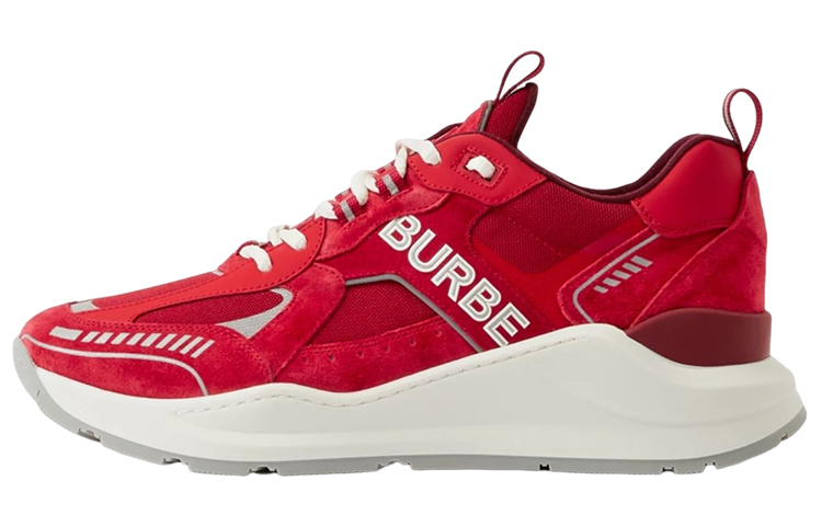 Burberry Low-Top Sneaker 'Red Logo Lace-Up'