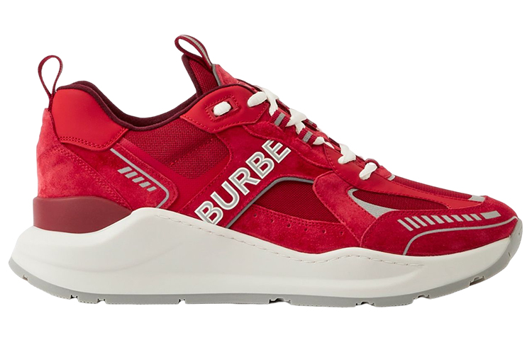 Burberry Low-Top Sneaker 'Red Logo Lace-Up' 圖 2