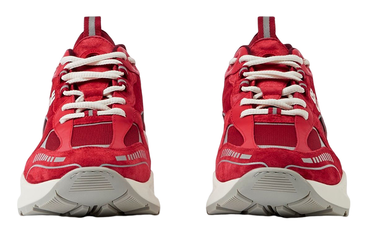 Burberry Low-Top Sneaker 'Red Logo Lace-Up' 圖 3